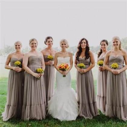 neutral bridesmaid dresses 2018/2019