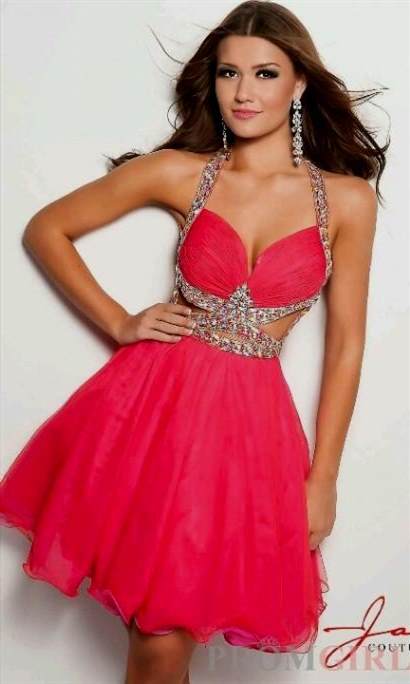 pink homecoming dresses 2018-2019