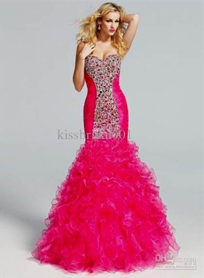 pink sparkly prom dress 2018/2019