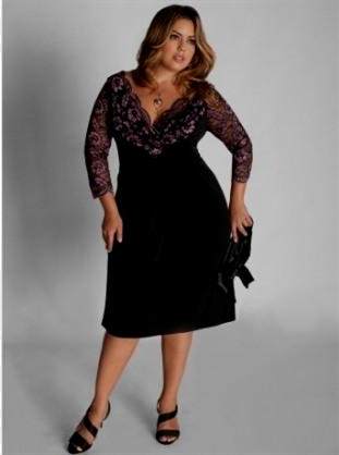 plus size semi formal dresses with sleeves 2018-2019