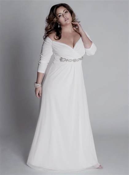 plus size white maxi dress with sleeves 2018/2019