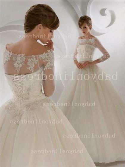 princess wedding dresses with lace sleeves 2018/2019
