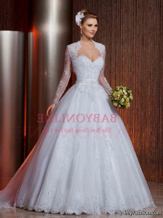 princess wedding gowns with lace 2018-2019