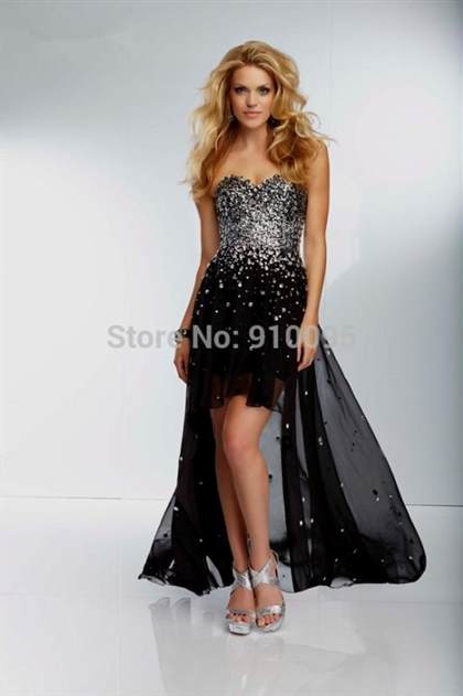 prom dresses black and red 2018-2019