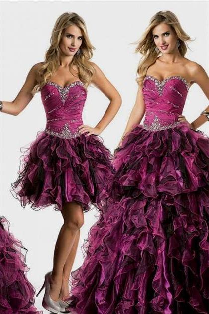 purple quinceanera dresses with detachable skirt 2018/2019