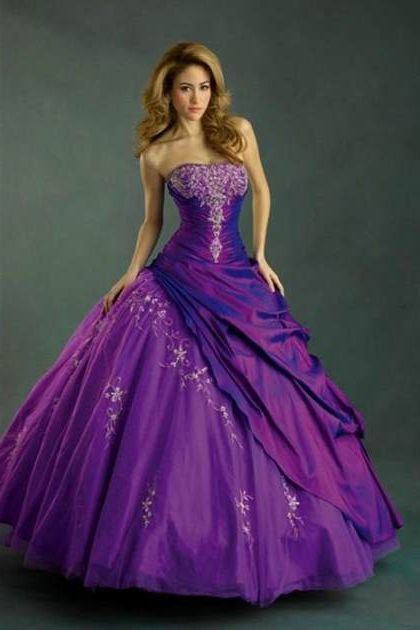quinceanera dresses blue and purple for damas 2018/2019