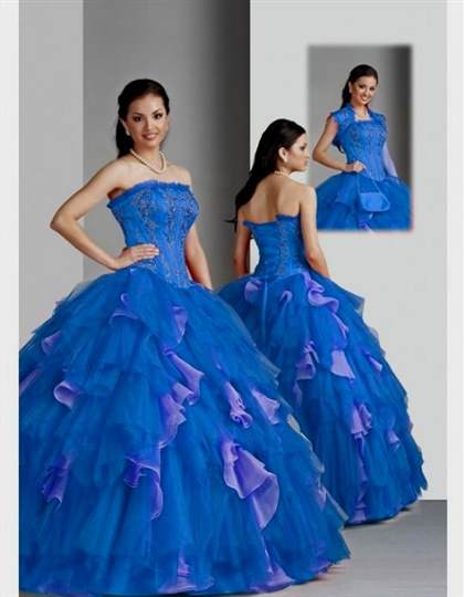 quinceanera dresses light blue and purple 2018-2019