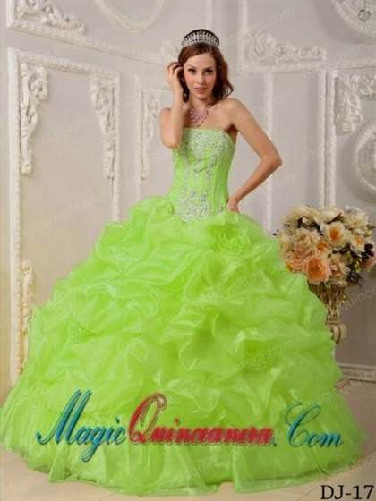 quinceanera dresses light green 2018-2019