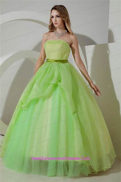 quinceanera dresses light green 2018-2019