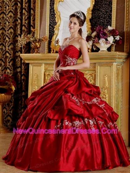 quinceanera dresses red 2018-2019