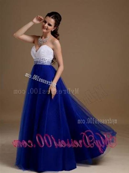 quinceanera dresses royal blue and white 2018/2019