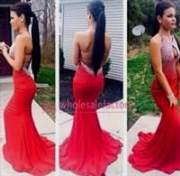 red and gold prom dresses 2018/2019