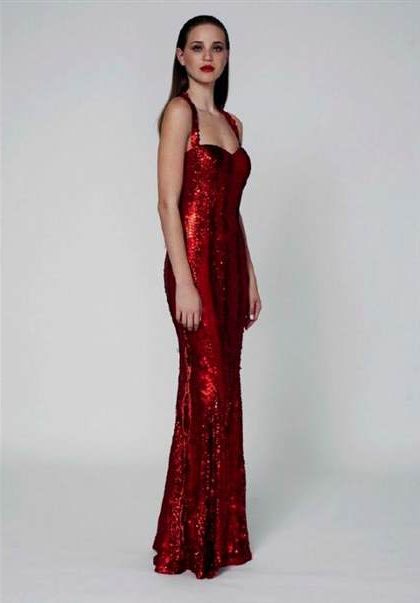 red and silver bridesmaid dresses 2018-2019