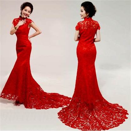 red dresses for wedding party 2018/2019