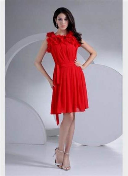 red dresses for wedding party 2018/2019