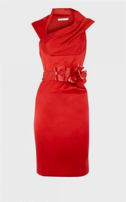 red dresses for women on parties 2018-2019
