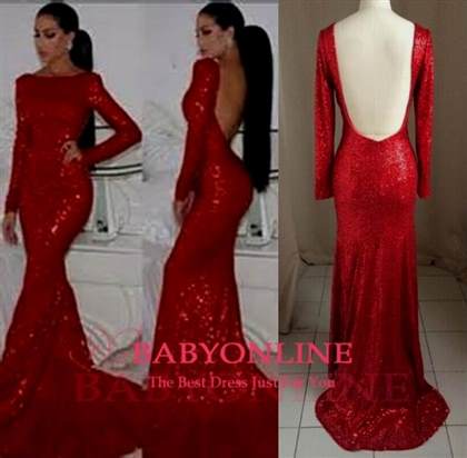 red sparkly prom dress 2018/2019