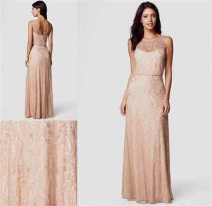 rose gold sequin bridesmaid dresses 2018-2019