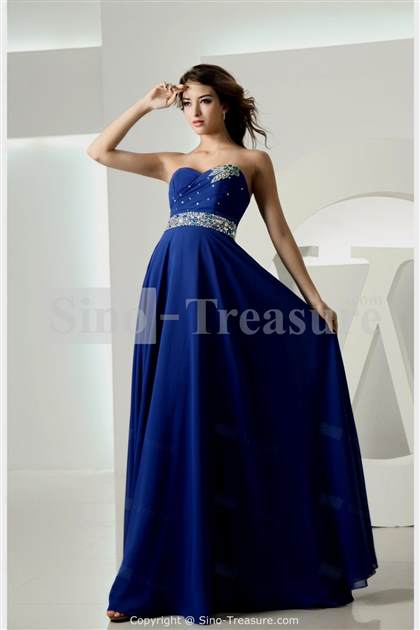 royal blue sweetheart prom dress 2018/2019