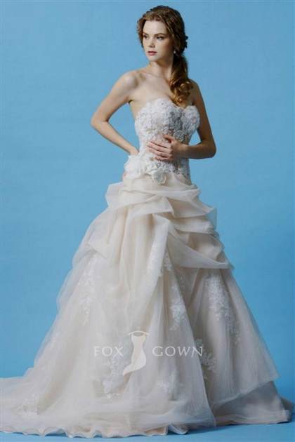 sheer bodice ball gown wedding dress 2018-2019