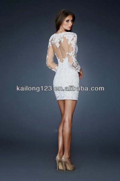 sheer white party dress 2018/2019