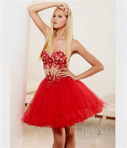 short red lace prom dress 2018/2019