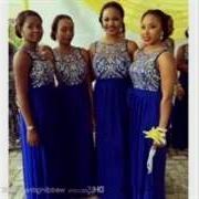 silver and royal blue bridesmaid dresses 2018/2019
