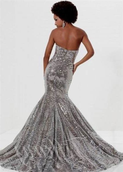 silver mermaid dresses 2018/2019