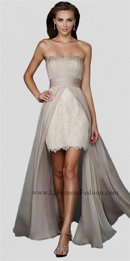 simple high low prom dresses 2018/2019