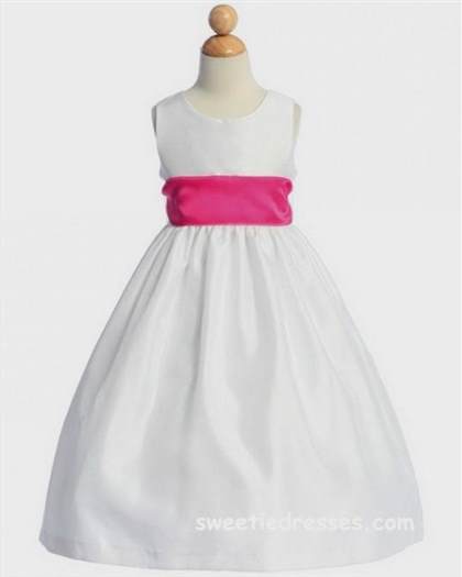simple white dress for girls 2018-2019