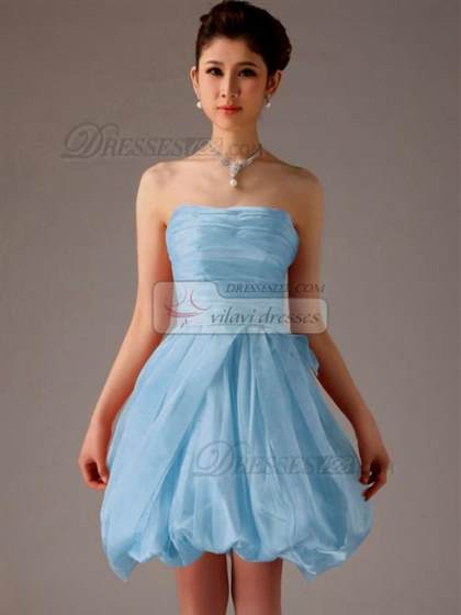 strapless baby blue bridesmaid dresses 2018/2019