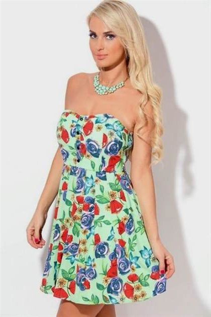 strapless casual dresses for juniors 2018/2019