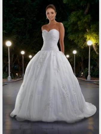 sweetheart neckline princess ball gown wedding dress 2018-2019