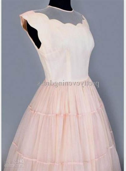 vintage blush dress 2018-2019