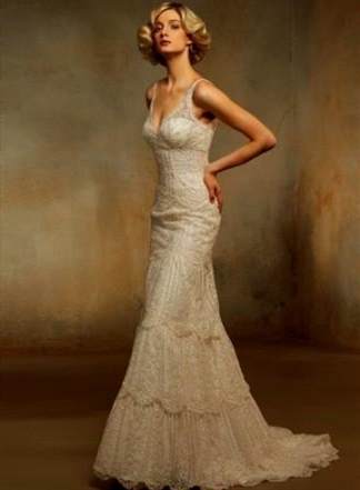 vintage lace wedding gown 2018/2019