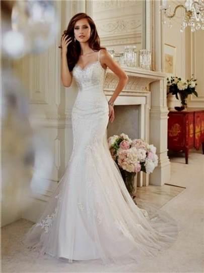wedding dress sweetheart neckline corset back 2018-2019
