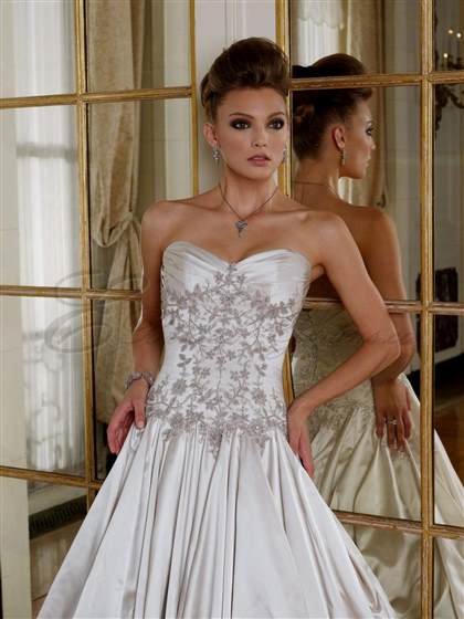 wedding dress sweetheart neckline corset back 2018-2019