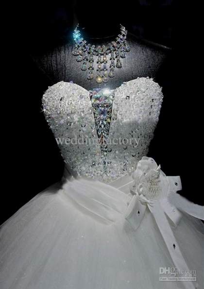wedding dresses sweetheart neckline bling 2018/2019