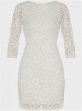 white backless lace dress 2018/2019