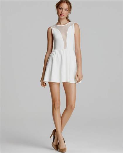 white casual dress for juniors 2018/2019