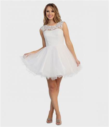 white graduation dresses with sleeves 2018/2019