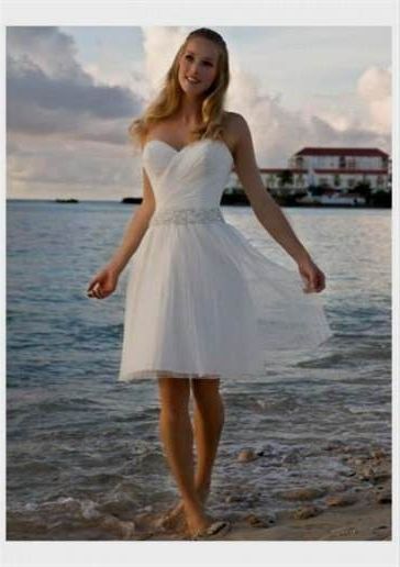 White Sundress Beach Wedding 2018 2019 B2b Fashion