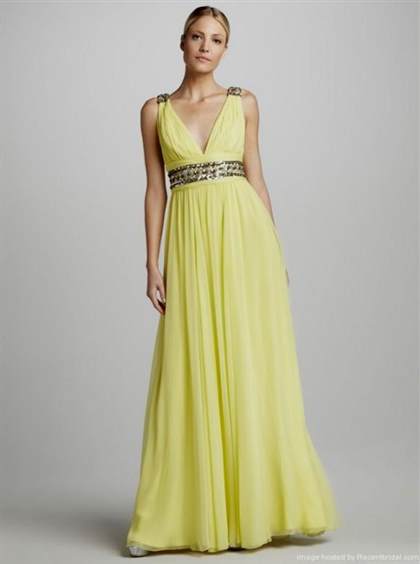 yellow bridesmaid dresses with sleeves 2018/2019