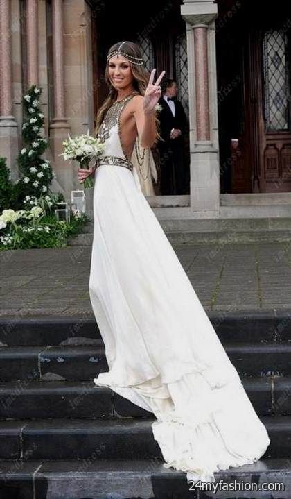 backless boho wedding dresses review