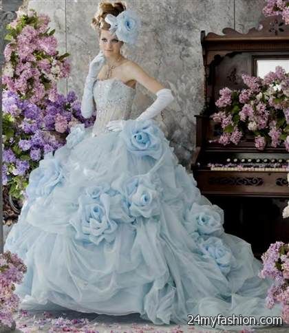 beautiful blue wedding dresses review