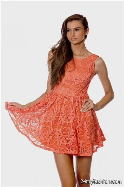 coral lace dresses review