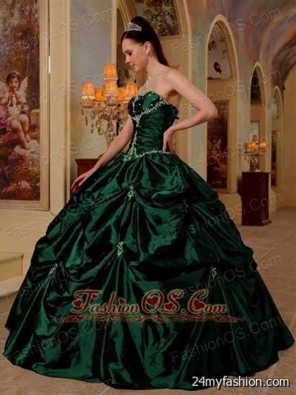 dark green quinceanera dress review