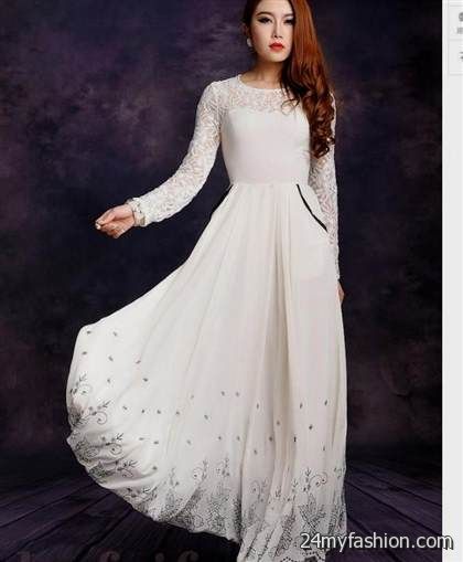 long sleeve white maxi dress plus size review