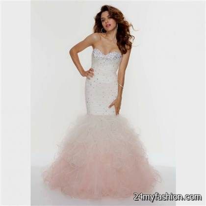long white mermaid prom dresses review
