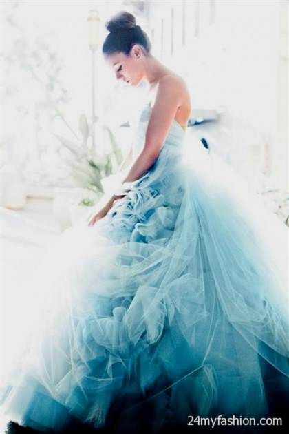 looking for an ice blue wedding dress review